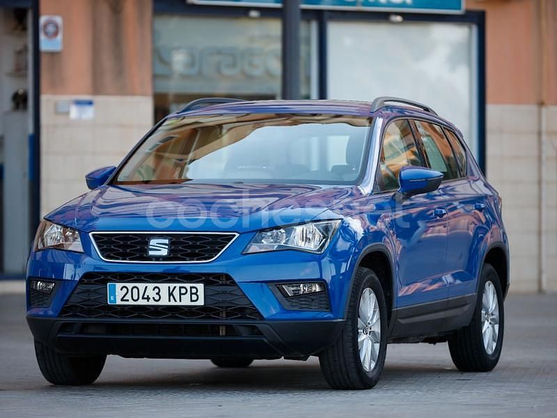 Usado Seat Ateca Style 115 CV (84 kW) 2018 Azul SUV