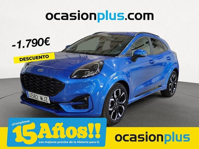 Azul Usado 2023 Ford Puma Gen-E ST-Line X SUV | 18.150 € (Precio justo) - Imagen 1/4
