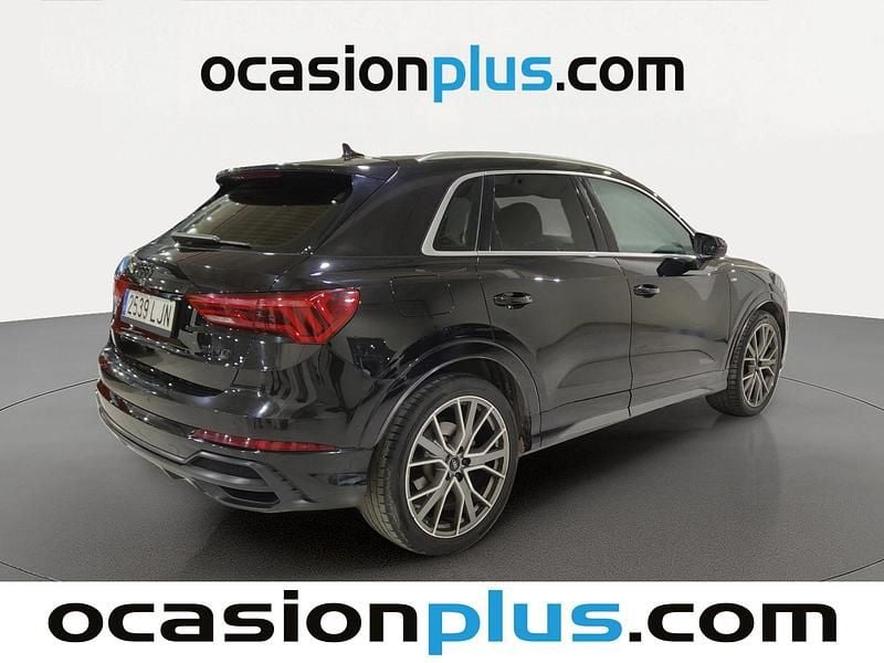 Usado Audi Q3 S-Line 150 CV (110 kW) 2020 Negro SUV