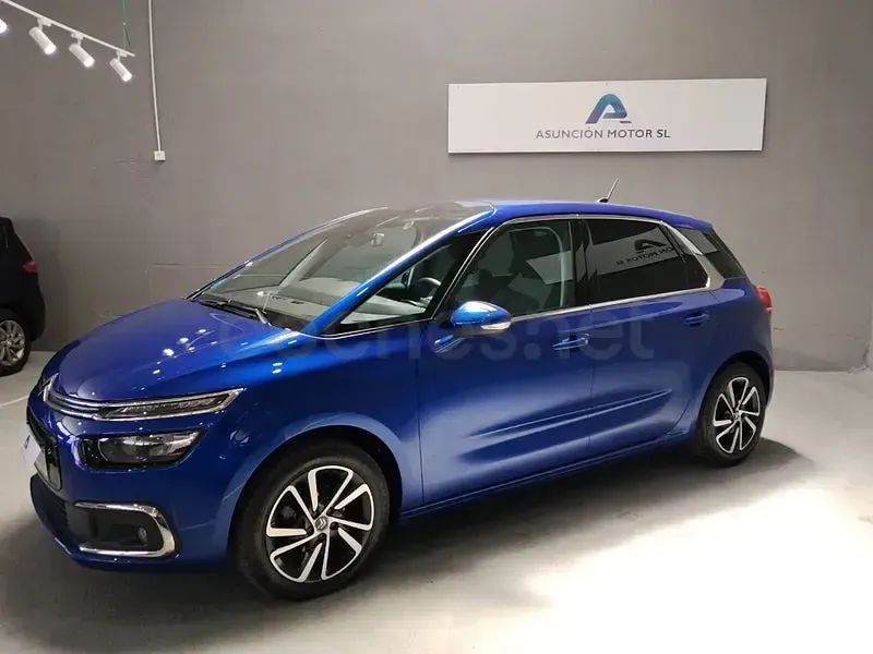 Usado Citroën C4 Picasso Feel 120 CV (88 kW) 2017 Azul Monovolumen