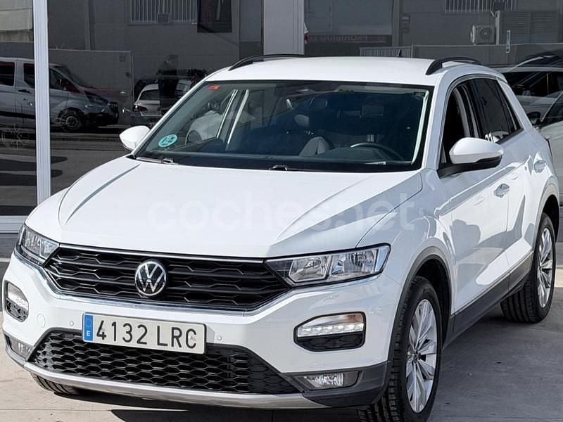 Blanco Usado 2022 VW T-Roc Advance SUV | 17.900 € (Precio justo) - Imagen 1/4