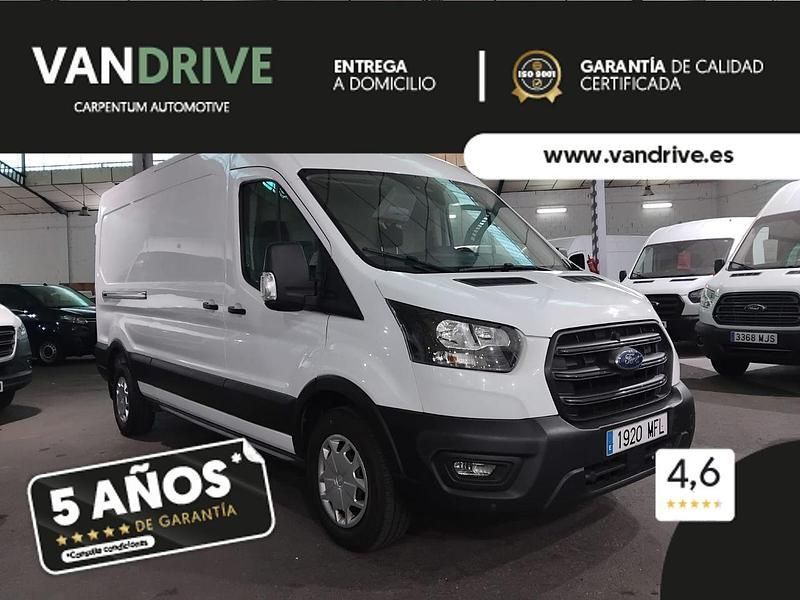 Blanco Usado 2023 Ford Transit Trend Van | 19.900 € (Buen precio) - Imagen 1/4
