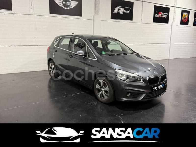 Gris / plata Usado 2015 BMW 216 Active Tourer Monovolumen | 12.250 € (Precio justo) - Imagen 1/4