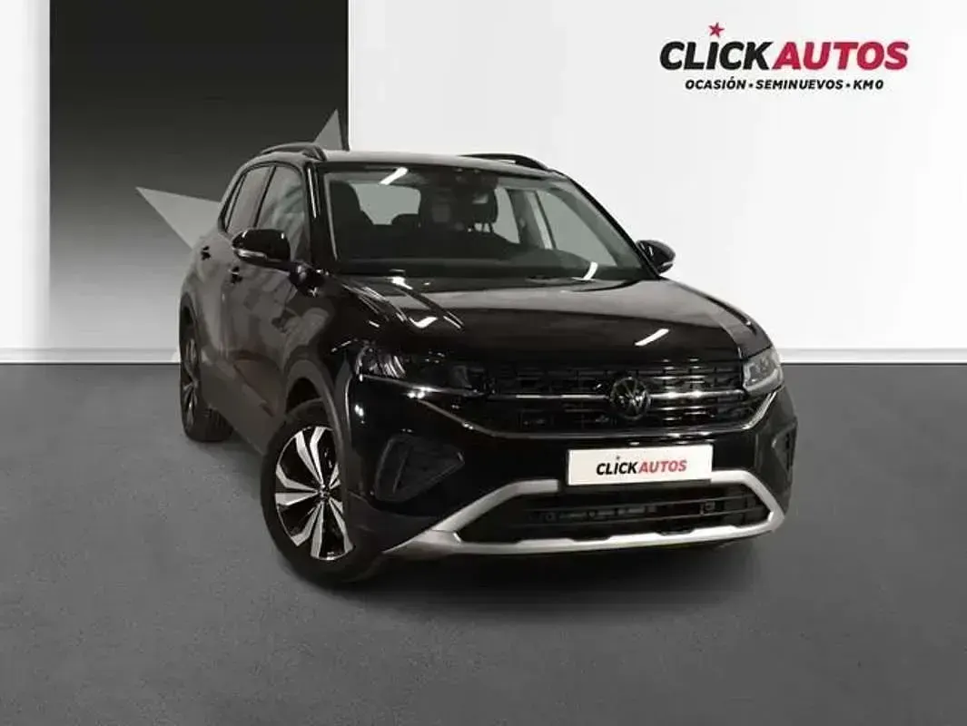 Usado VW T-Cross 95 CV (69 kW) 2025 Negro SUV