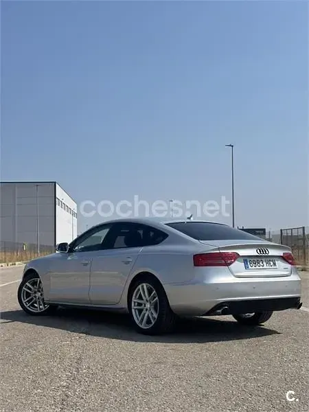 Usado Audi A5 Sportback 211 CV (155 kW) 2011 Gris / plata Utilitario