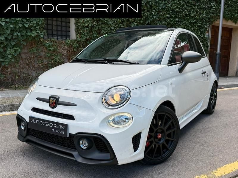 Blanco Usado 2020 Abarth 595C Descapotable | 22.491 € (Un poco caro) - Imagen 1/4