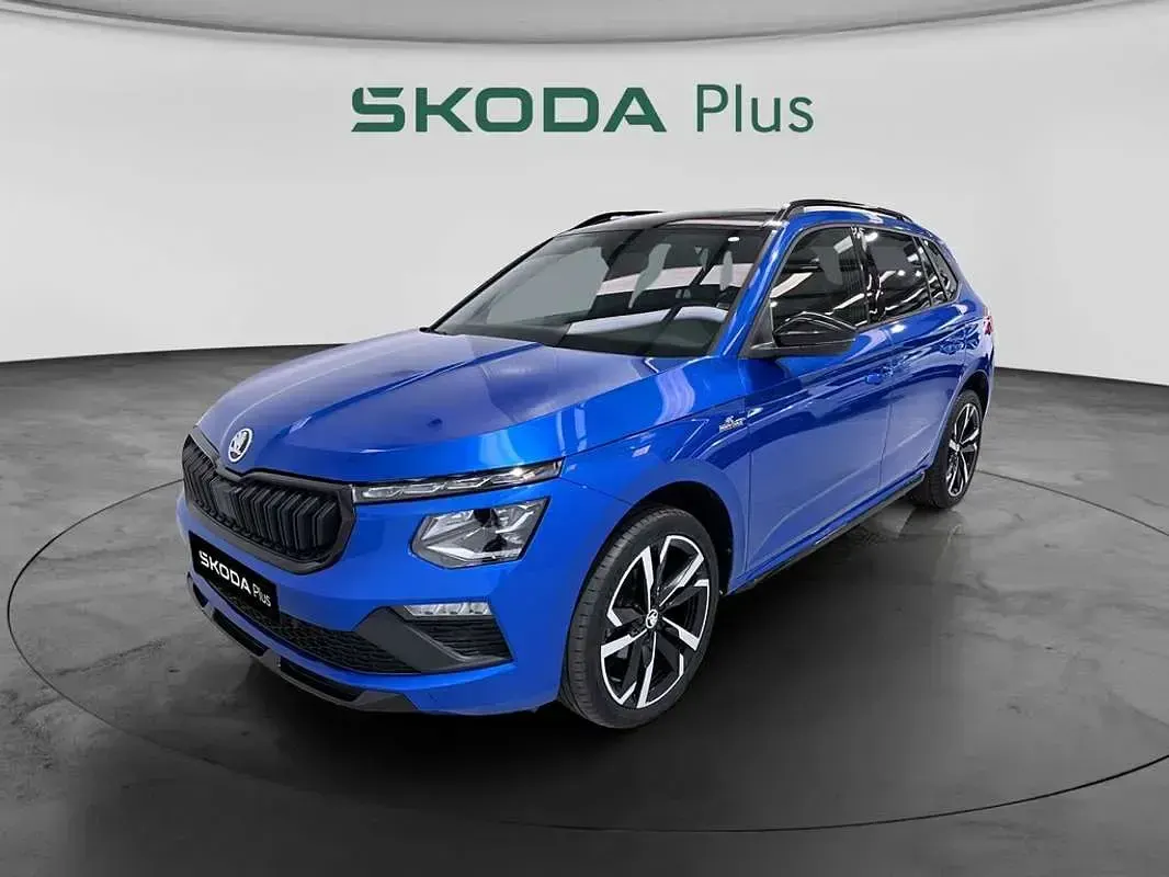 Usado Skoda Kamiq Monte Carlo 116 CV (85 kW) 2024 Azul SUV