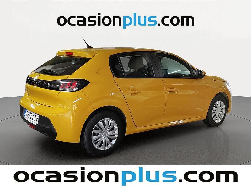 Usado Peugeot 208 Active 75 CV (55 kW) 2021 Amarillo Utilitario