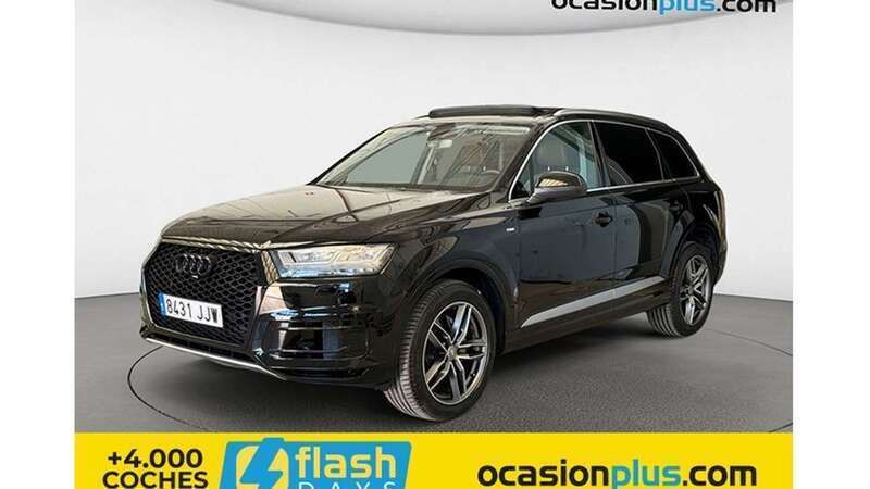 Negro Usado 2015 Audi Q7 S-Line SUV | 34.250 € (Un poco caro) - Imagen 1/1