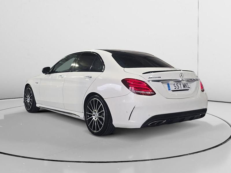 Usado Mercedes C43 AMG AMG 367 CV (269 kW) 2017 Blanco Berlina