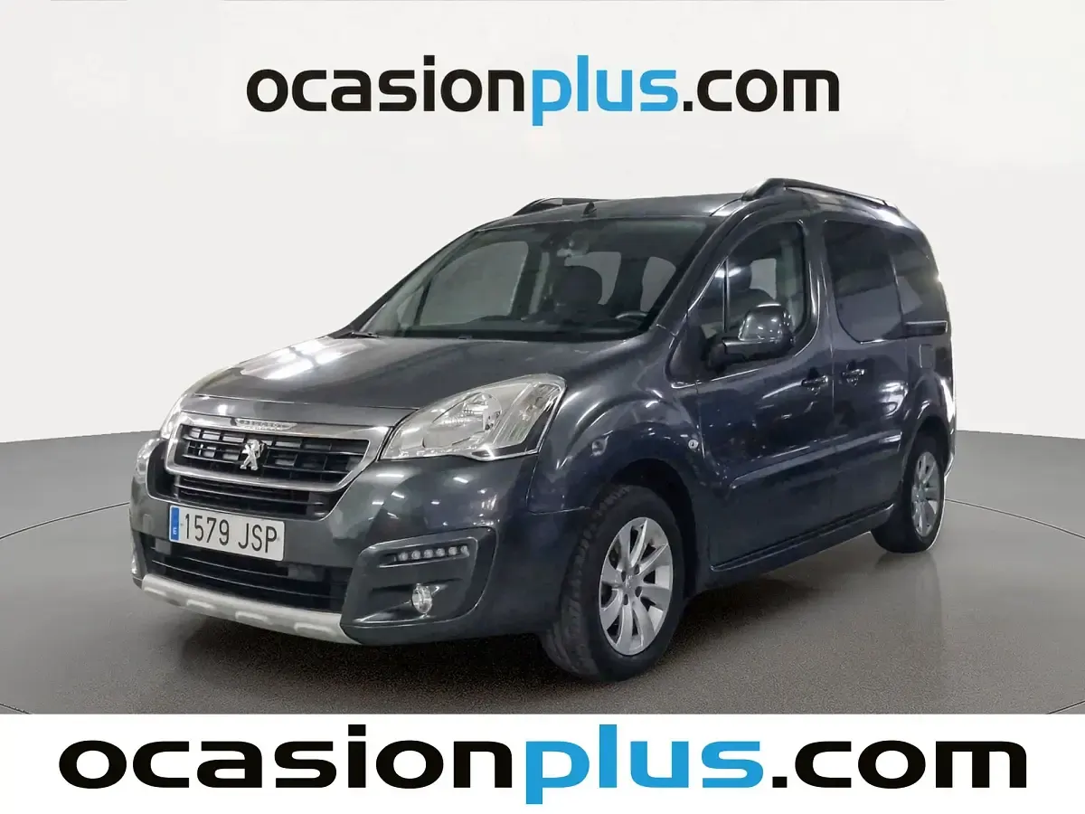 Usado Peugeot Partner Tepee Outdoor 100 CV (73 kW) 2016 Gris Monovolumen