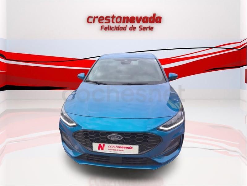 Usado Ford Focus ST-Line 125 CV (91 kW) 2022 Azul Berlina