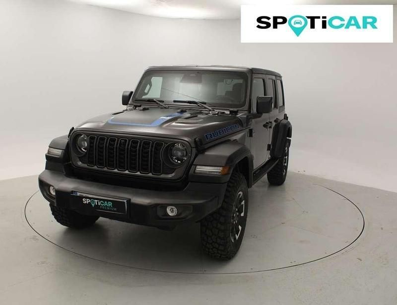 Gris Usado 2024 Jeep Wrangler Rubicon SUV | 69.500 € (Un poco caro) - Imagen 1/4