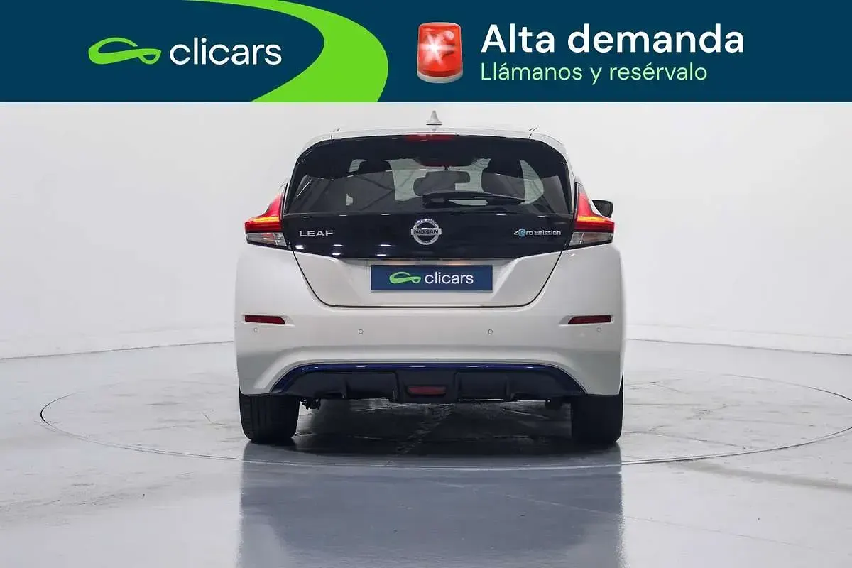 Usado Nissan Leaf N-Connecta 110 kW (150 CV) 2021 Blanco Utilitario