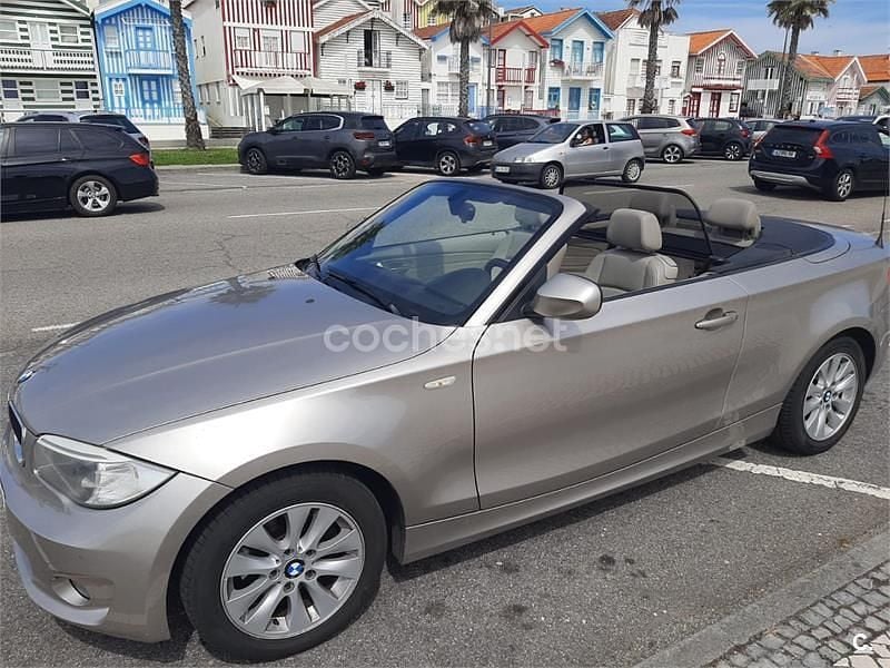 Beige Usado 2012 BMW 118 Cabriolet Descapotable | 9900 € (Precio justo) - Imagen 1/4