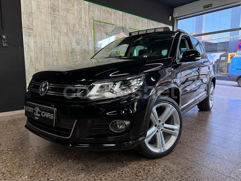 Negro Usado 2015 VW Tiguan R-line SUV | 15.999 € (Precio justo) - Imagen 1/4