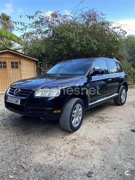 Usado VW Touareg 310 CV (228 kW) 2004 Negro SUV