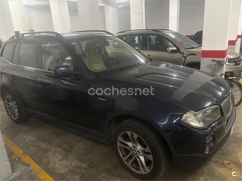 Usado BMW X3 272 CV (200 kW) 2008 Azul SUV