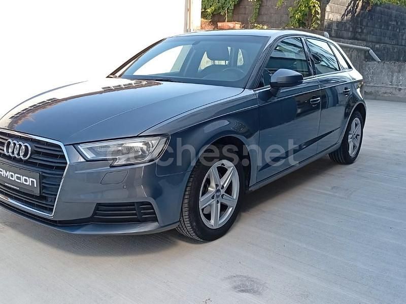Gris / plata Usado 2017 Audi A3 Sportback Berlina | 14.900 € (Precio justo) - Imagen 1/4