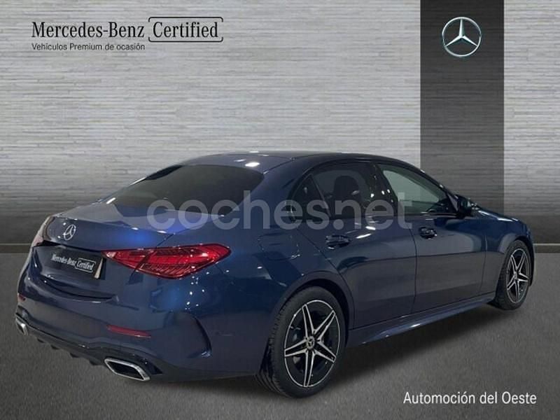 Usado Mercedes C200 163 CV (119 kW) 2024 Azul Berlina