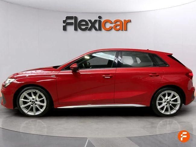 Usado Audi A3 S-Line 150 CV (110 kW) 2023 Rojo Berlina
