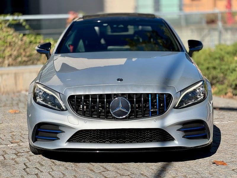 Usado Mercedes C43 AMG 390 CV (286 kW) 2018 Gris / plata Coupe