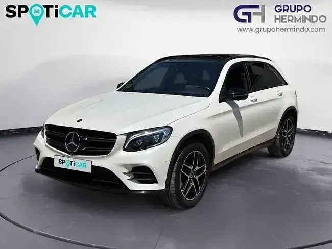 Usado Mercedes GLC250 204 CV (150 kW) 2019 Blanco SUV