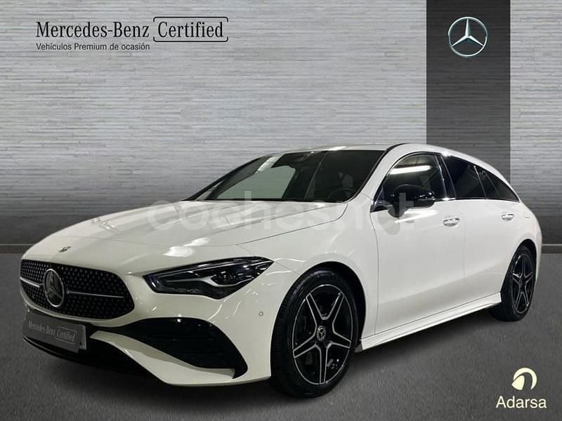 Blanco Usado 2024 Mercedes CLA200 Berlina | 39.900 € (Precio justo) - Imagen 1/4