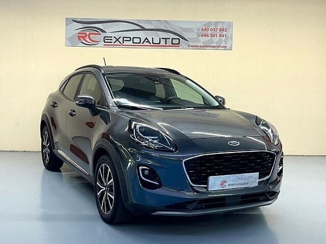 Usado Ford Puma Titanium 125 CV (91 kW) 2022 Gris SUV