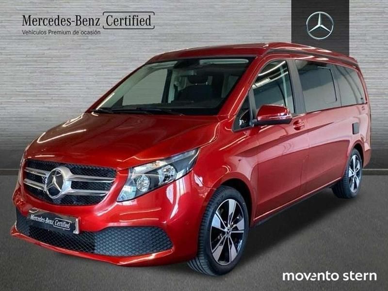 Rojo Usado 2021 Mercedes V220 Marco Polo Monovolumen | 63.800 € - Imagen 1/4