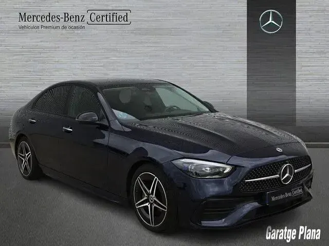 Usado Mercedes C220 200 CV (147 kW) 2023 Azul cavansita
