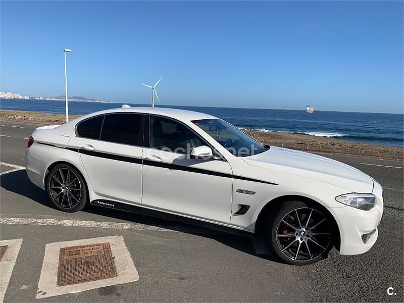 Blanco Usado 2010 BMW 525 Berlina | 10.900 € (Precio justo) - Imagen 1/4