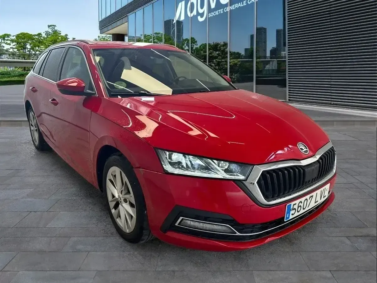 Brugt Skoda Octavia Style 150 HK (110 kW) 2021 Rød Stationcar