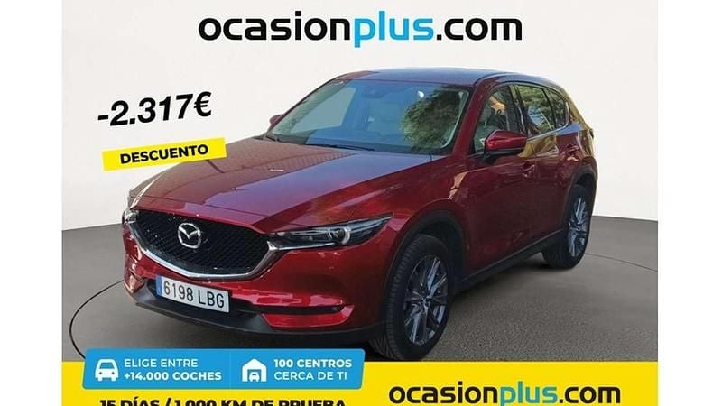 Rojo Usado 2019 Mazda CX-5 SUV | 23.173 € (Precio justo) - Imagen 1/4