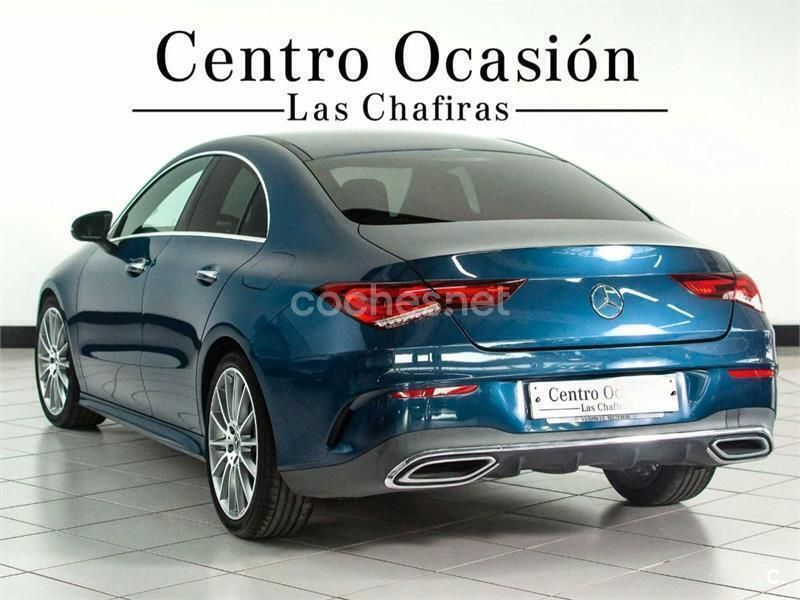 Usado Mercedes CLA180 136 CV (100 kW) 2020 Azul Berlina