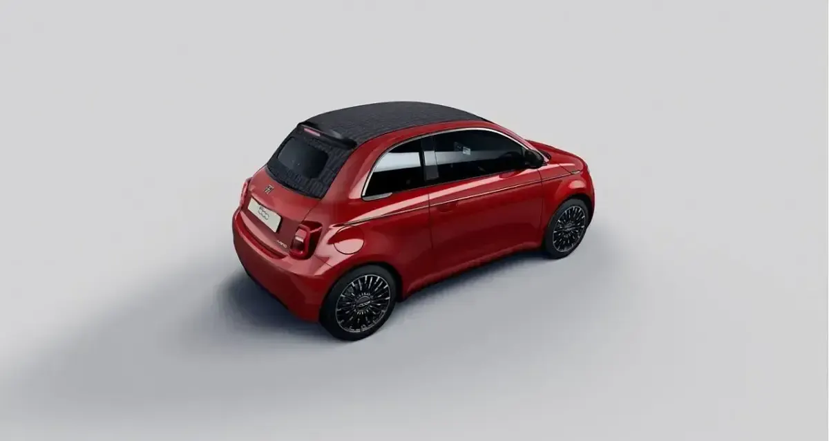 Nuevo Fiat 500 La Prima 65 CV (47 kW) 2025 Rojo Descapotable