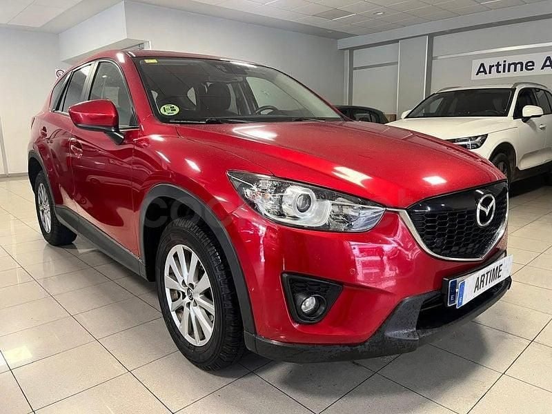 Usado Mazda CX-5 Style 150 CV (110 kW) 2014 Granate SUV