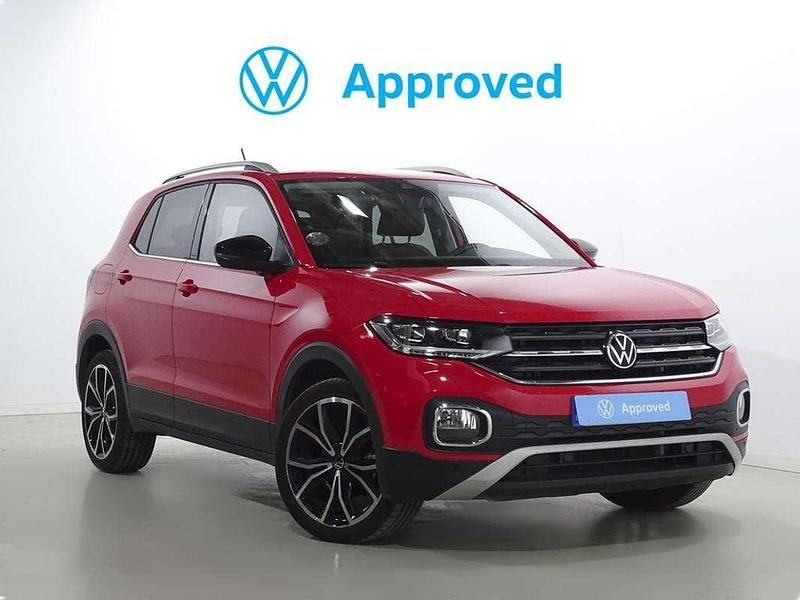 Rojo Usado 2021 VW T-Cross Sportline SUV | 19.800 € (Precio justo) - Imagen 1/4
