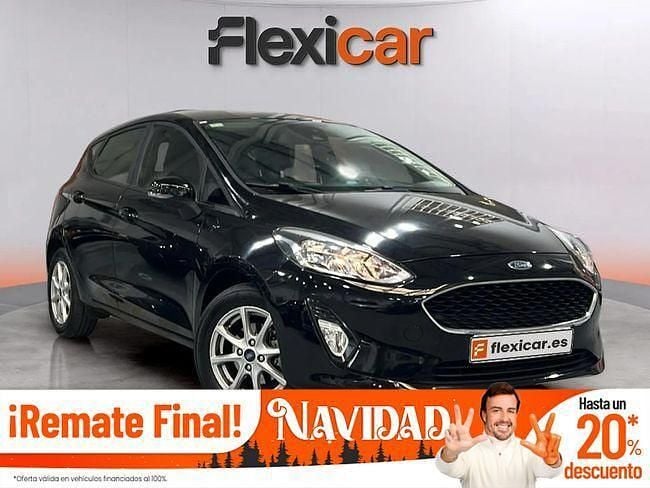 Negro Usado 2018 Ford Fiesta Trend+ Berlina | 10.990 € (Precio justo) - Imagen 1/4