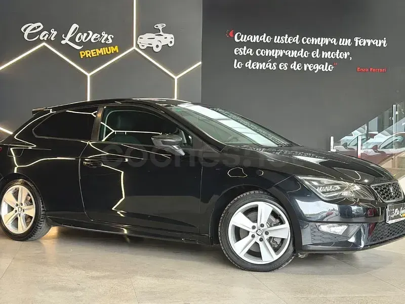 Occasion Seat Leon FR 184 PK (135 kW) 2014 Zwart Sedan