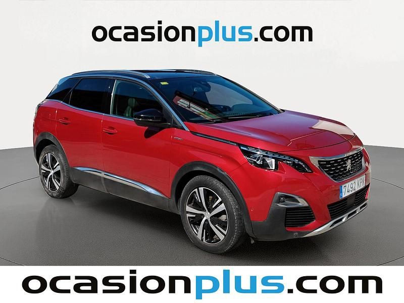 Usado Peugeot 3008 GT-line 130 CV (95 kW) 2018 Rojo SUV