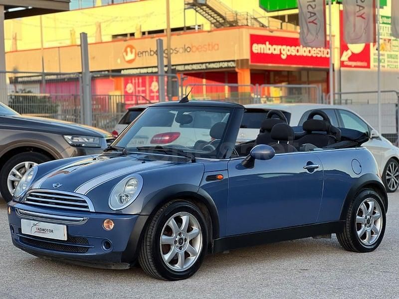 Usado Mini Cooper Cabriolet 116 CV (85 kW) 2006 Azul Descapotable