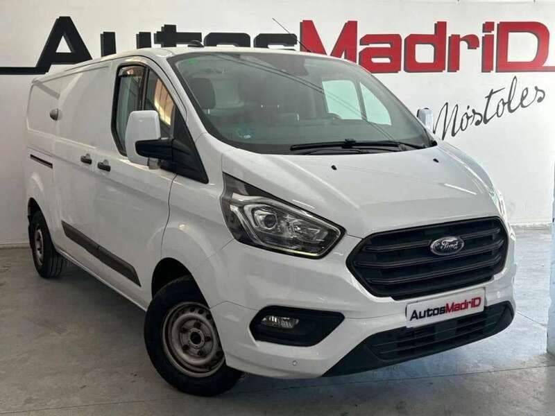 Amarillo Usado 2021 Ford Transit Custom Van | 22.990 € (Precio justo) - Imagen 1/4
