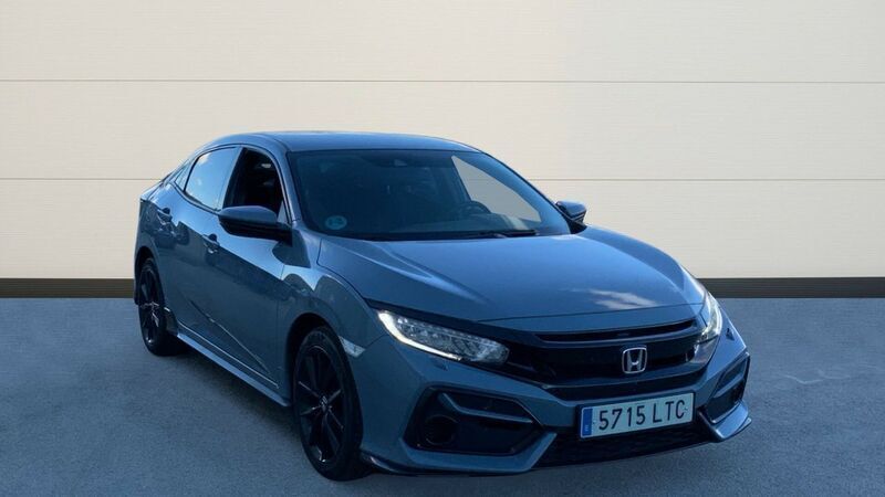 Gris Usado 2021 Honda Civic Comfort Utilitario | 22.500 € (Caro) - Imagen 1/4