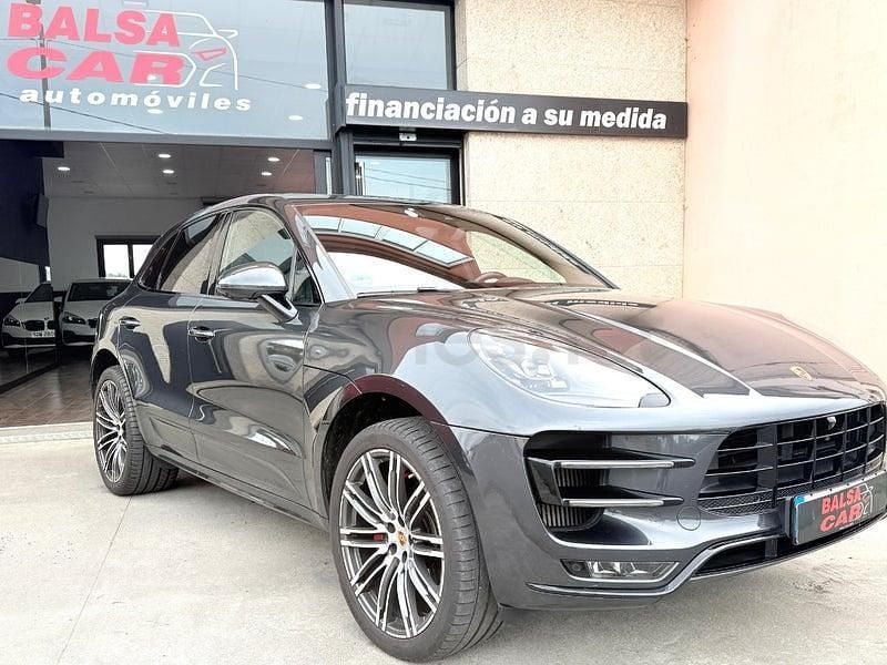 Usado Porsche Macan Turbo 400 CV (294 kW) 2016 Gris / plata SUV