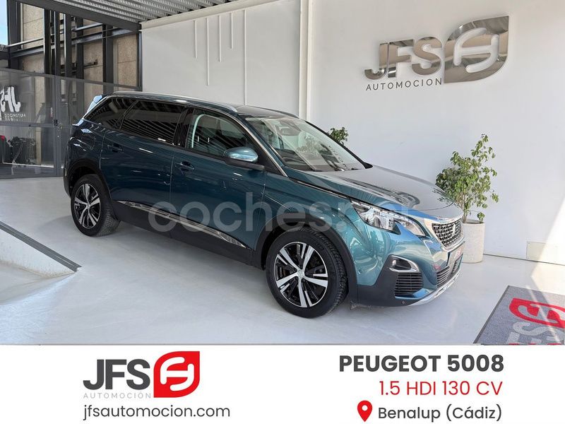 Azul Usado 2018 Peugeot 5008 Allure Monovolumen | 18.900 € (Caro) - Imagen 1/4