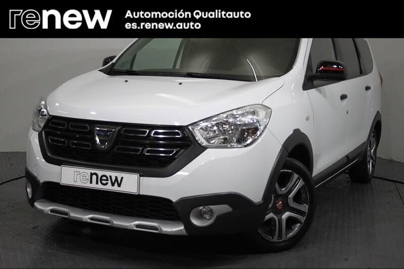 Blanco Usado 2019 Dacia Lodgy Monovolumen | 15.900 € (Un poco caro) - Imagen 1/4