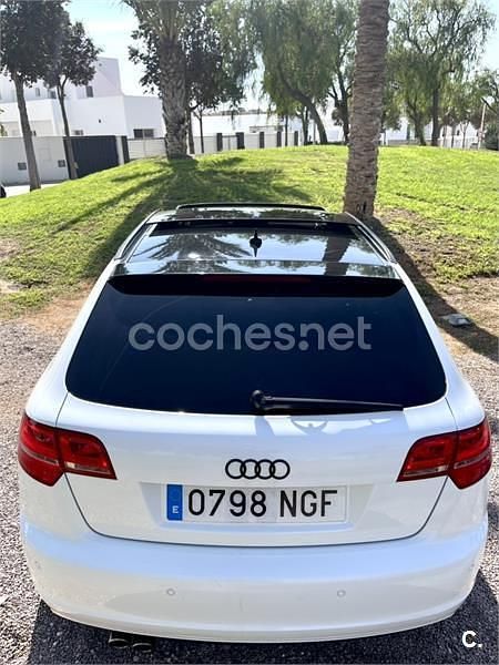 Blanco Usado 2008 Audi A3 Sportback Ambiente Berlina | 8300 € (Precio justo) - Imagen 1/1