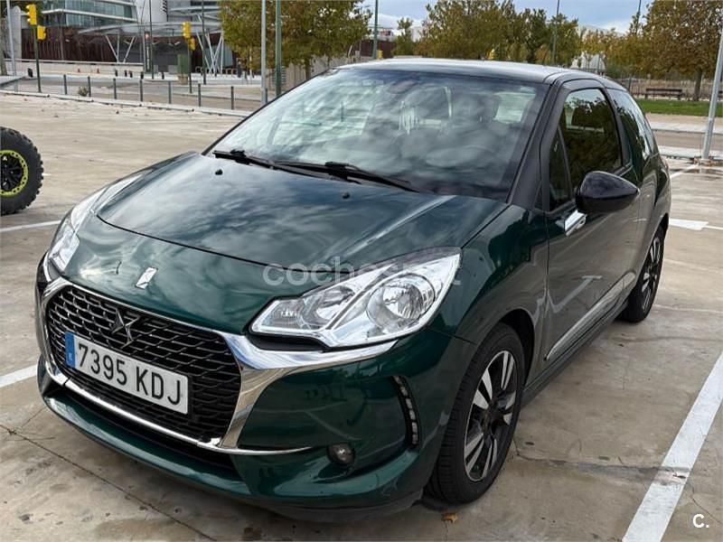 Verde Usado 2017 DS Automobiles DS3 Berlina | 8750 € (Precio justo) - Imagen 1/4