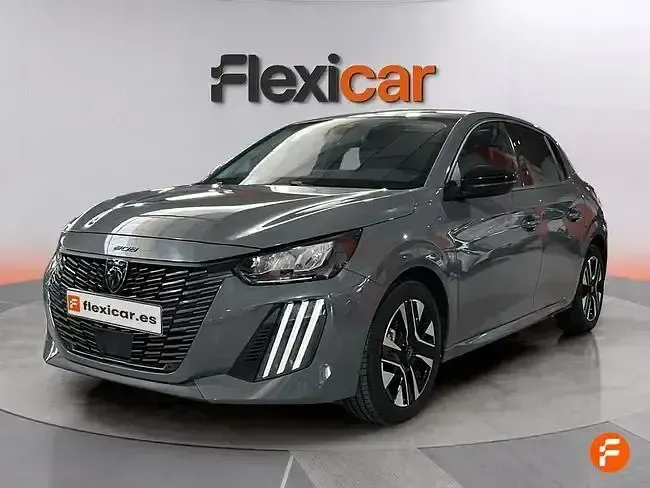 Usado Peugeot 208 Allure 100 CV (73 kW) 2025 Gris Utilitario